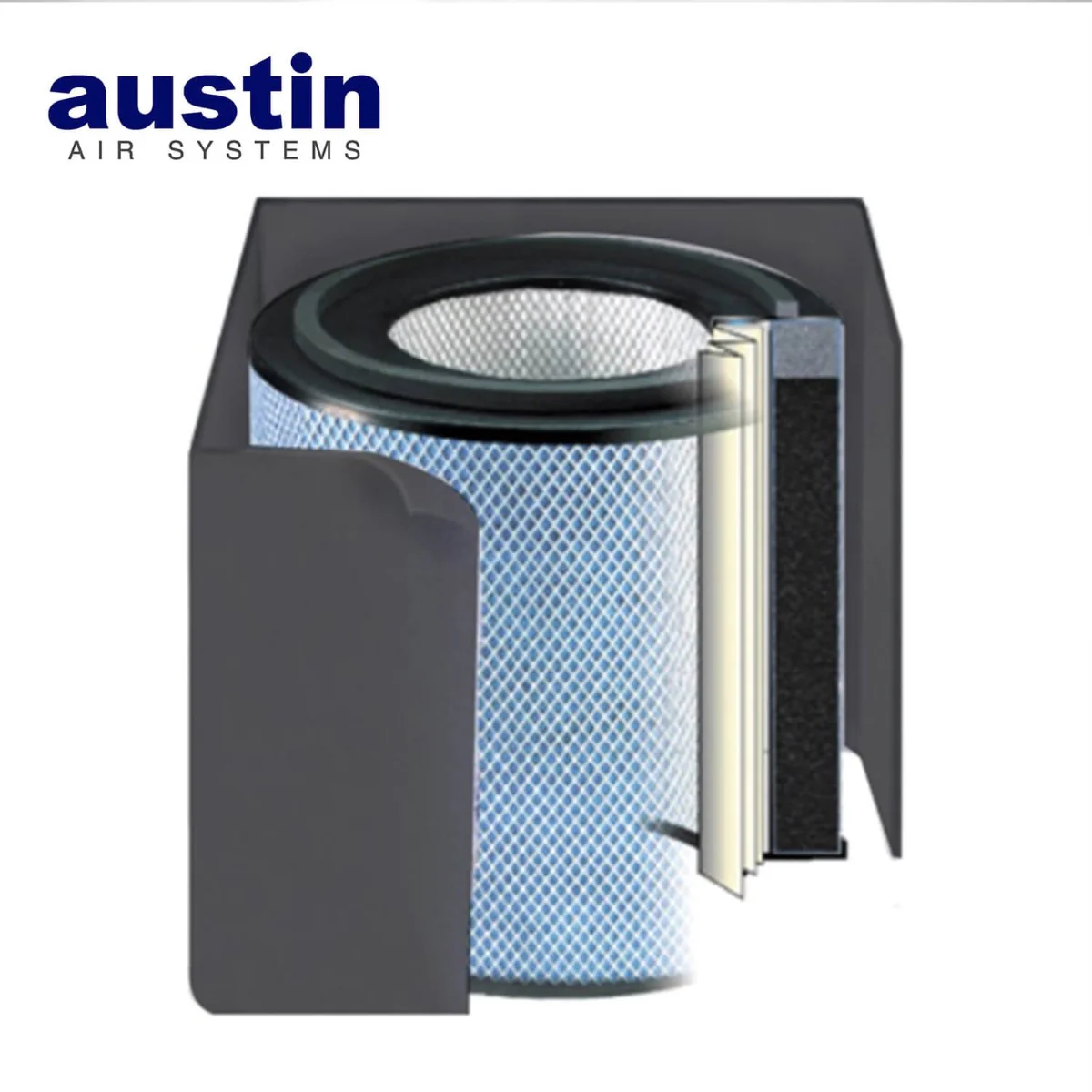 Austin Air Standard Healthmate FR400A Replacement Filter (Black) - Image 2
