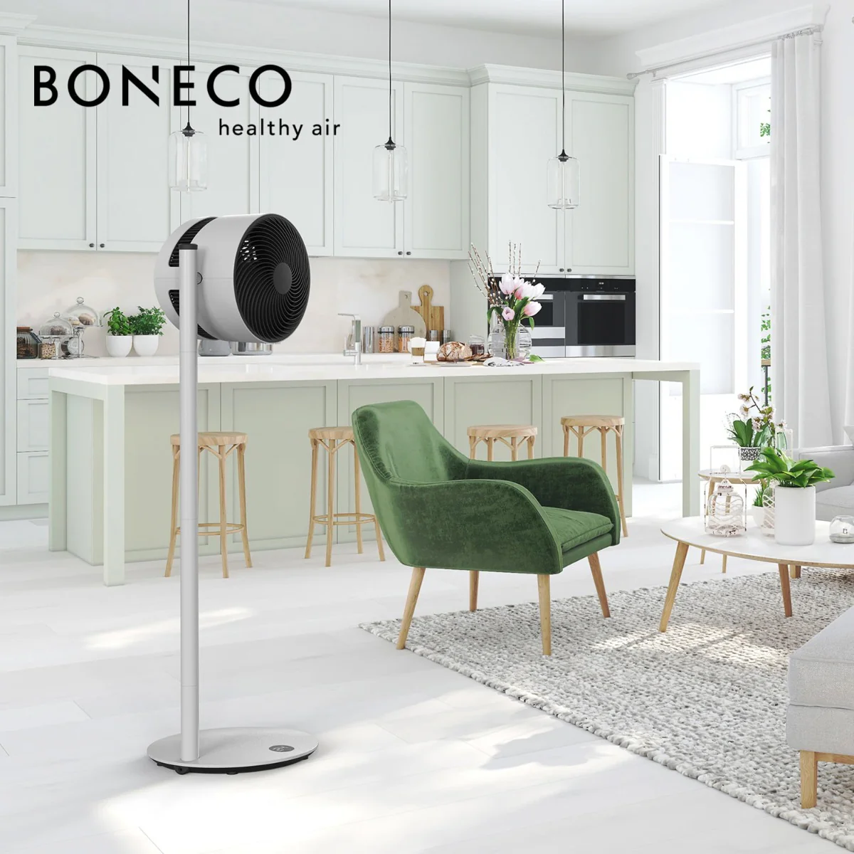 BONECO F235 Air Shower Fan Digital with Bluetooth Control - Image 5