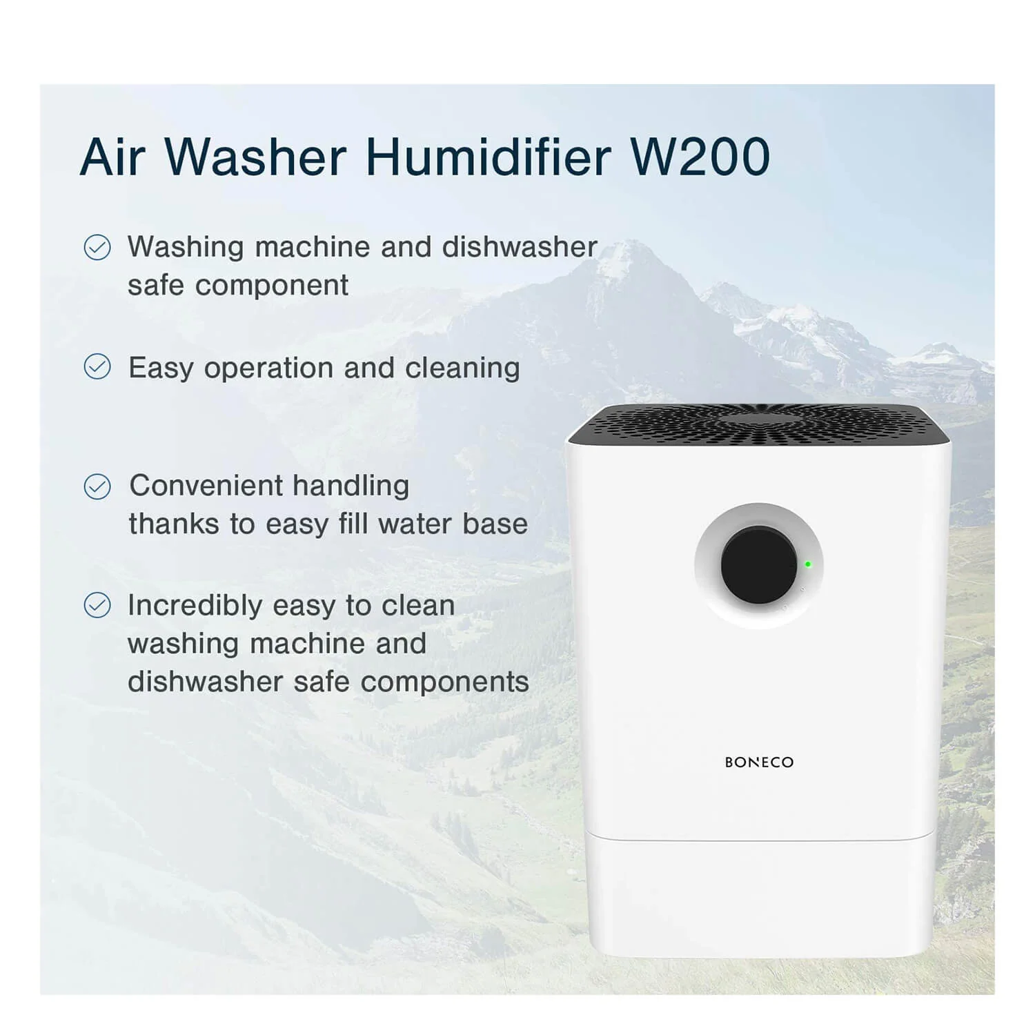 BONECO - Humidifier Air Washer W200 - Image 6