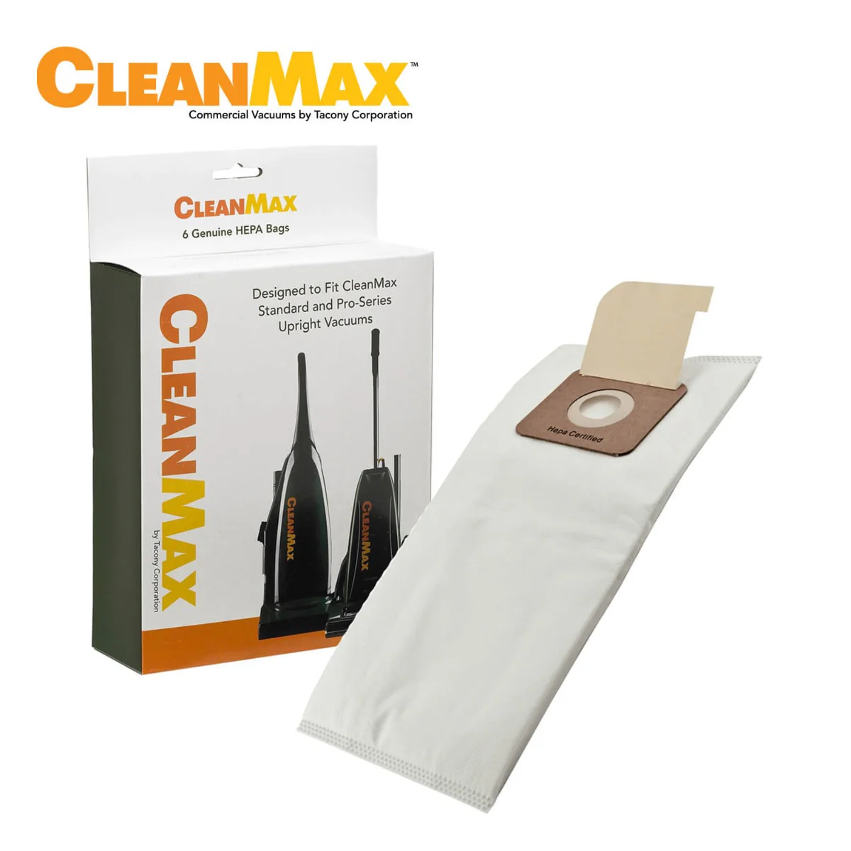 CleanMax HEPA Standard  Nitro and Pro Series Bags (CMH-6) - 6 Pack - Image 2