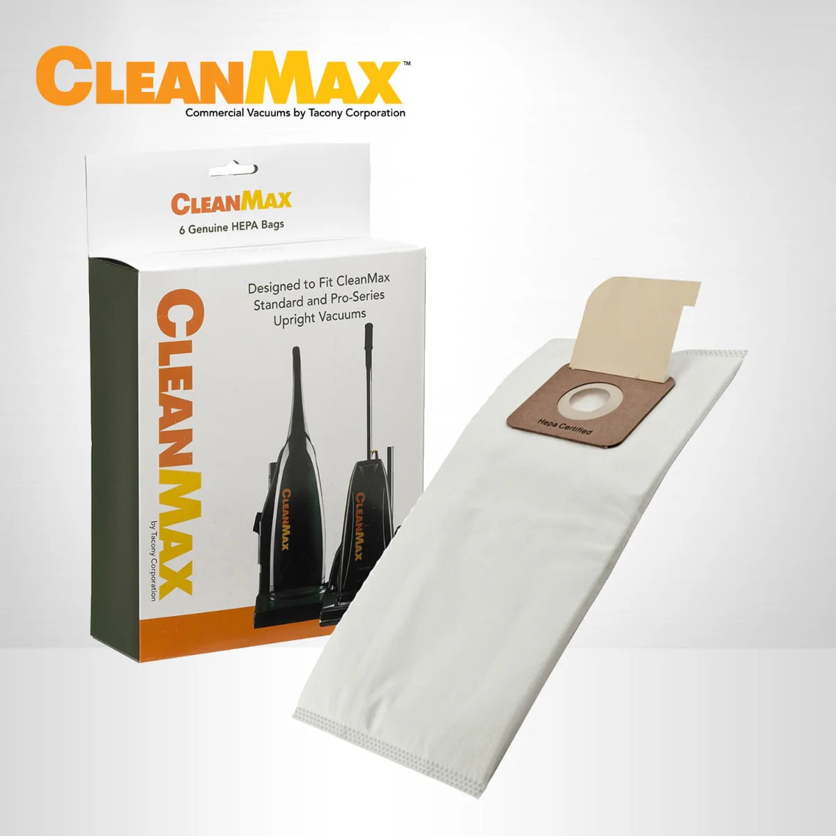 CleanMax HEPA Standard  Nitro and Pro Series Bags (CMH-6) - 6 Pack - Image 3