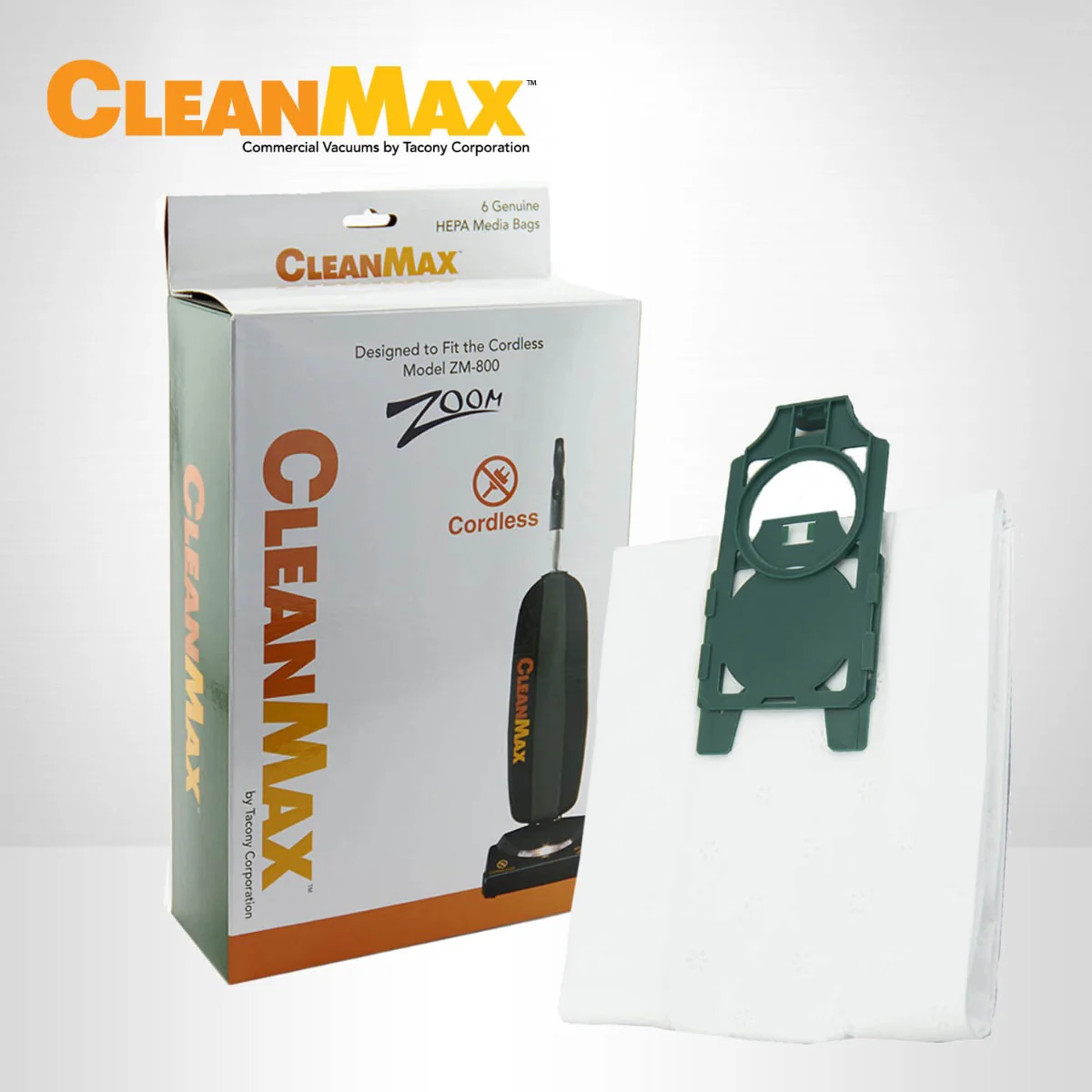 CleanMax HEPA ZM-800 Bags (CLH-6) - 6 Pack - Image 3