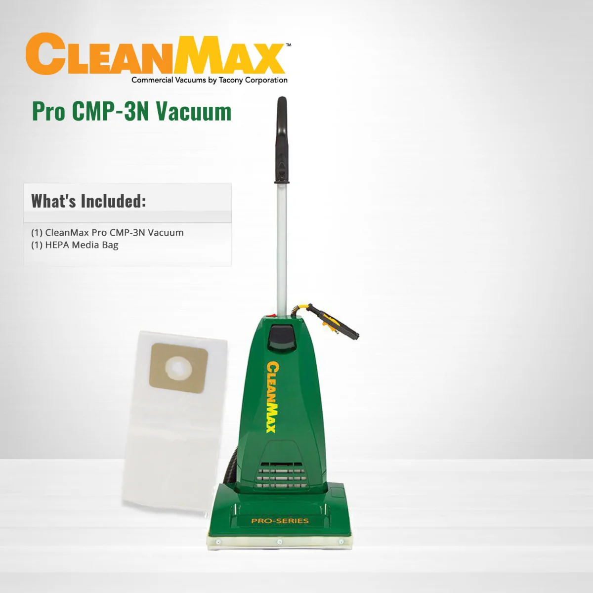 CleanMax Pro Series Upright Vacuum (CMP-3N) - Image 2