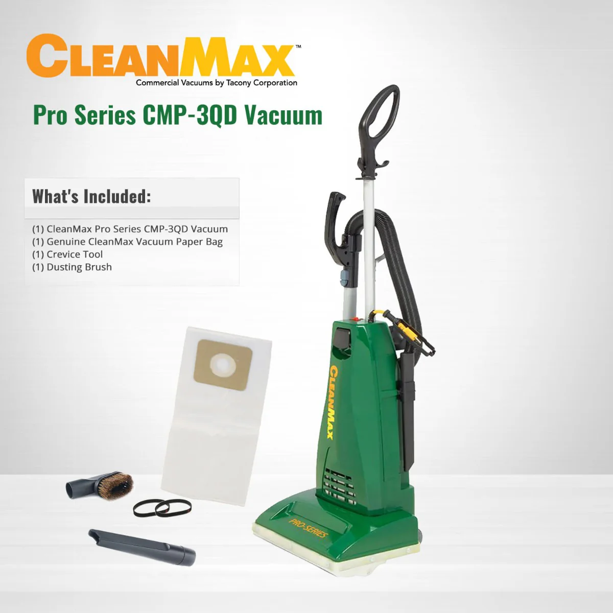 CleanMax Pro-Series Upright Vacuum (CMP-3QD) - Image 4