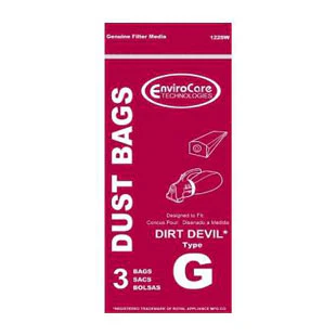 Dirt Devil G Vacuum Bags (3pk)
