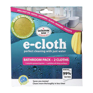 e-Cloth Bathroom Microfiber Cloth Pack