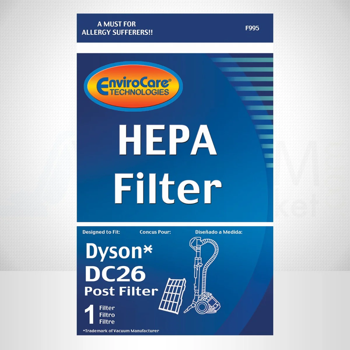 EnviroCare Dyson Replacement Pre Motor Vacuum Filter for DC26 (F979) - Image 3