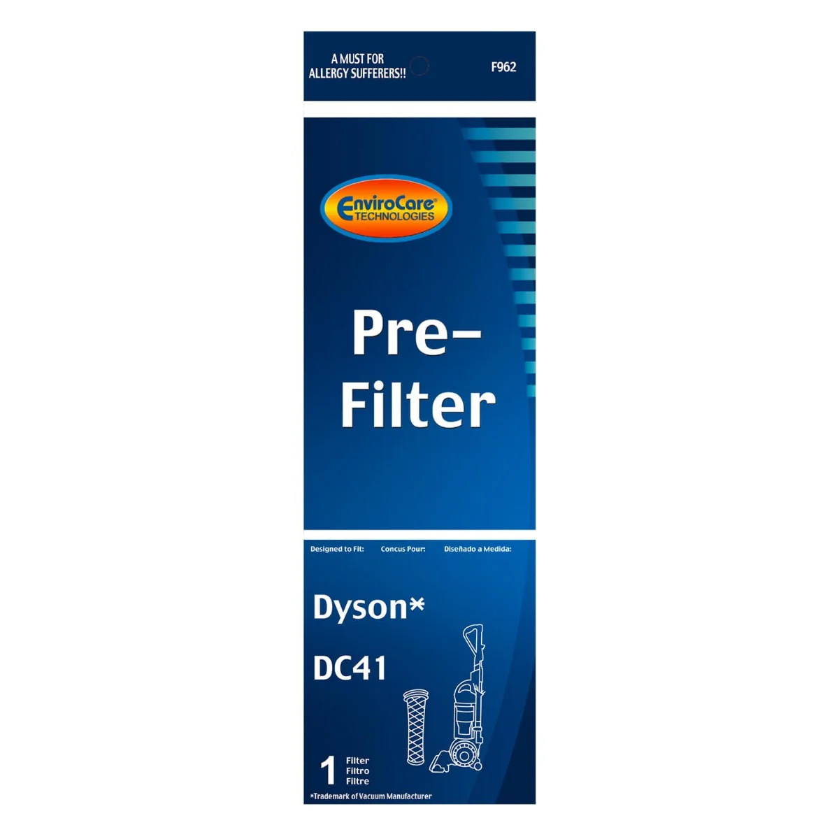 EnviroCare Dyson Replacement Pre Motor Vacuum Filter for DC41, 46, 65, 66, UP13, UP 20 - Image 6