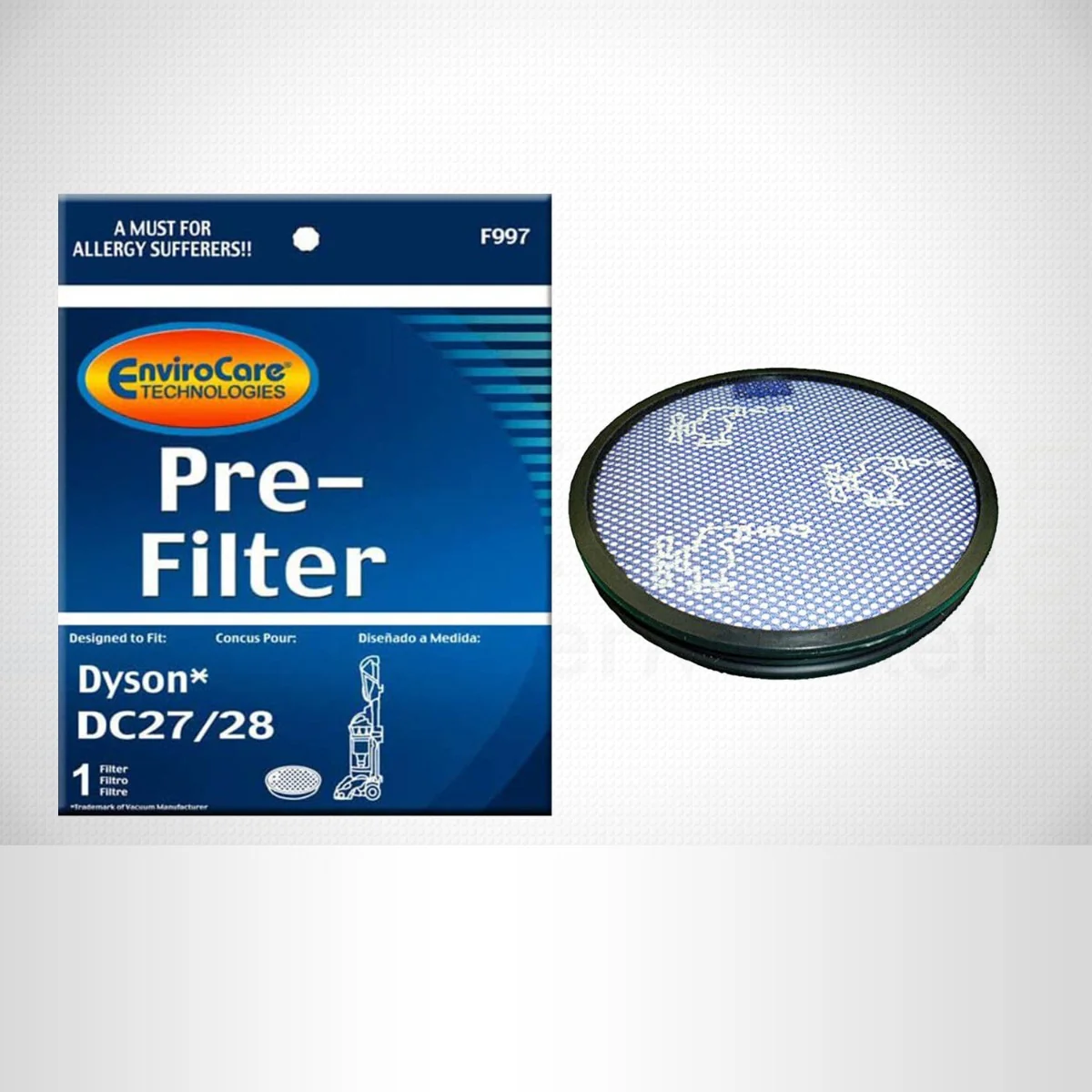 EnviroCare Dyson Replacement Pre Motor Vacuum Filter for DC27 DC28 (F997) - Image 2