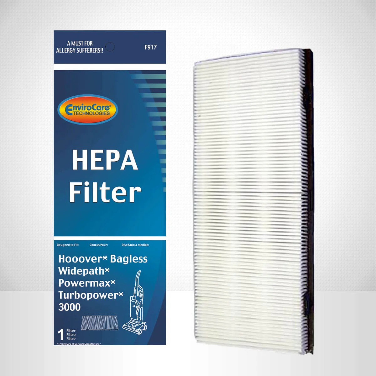 EnviroCare Hoover F917 HEPA Vacuum Filter - Image 3
