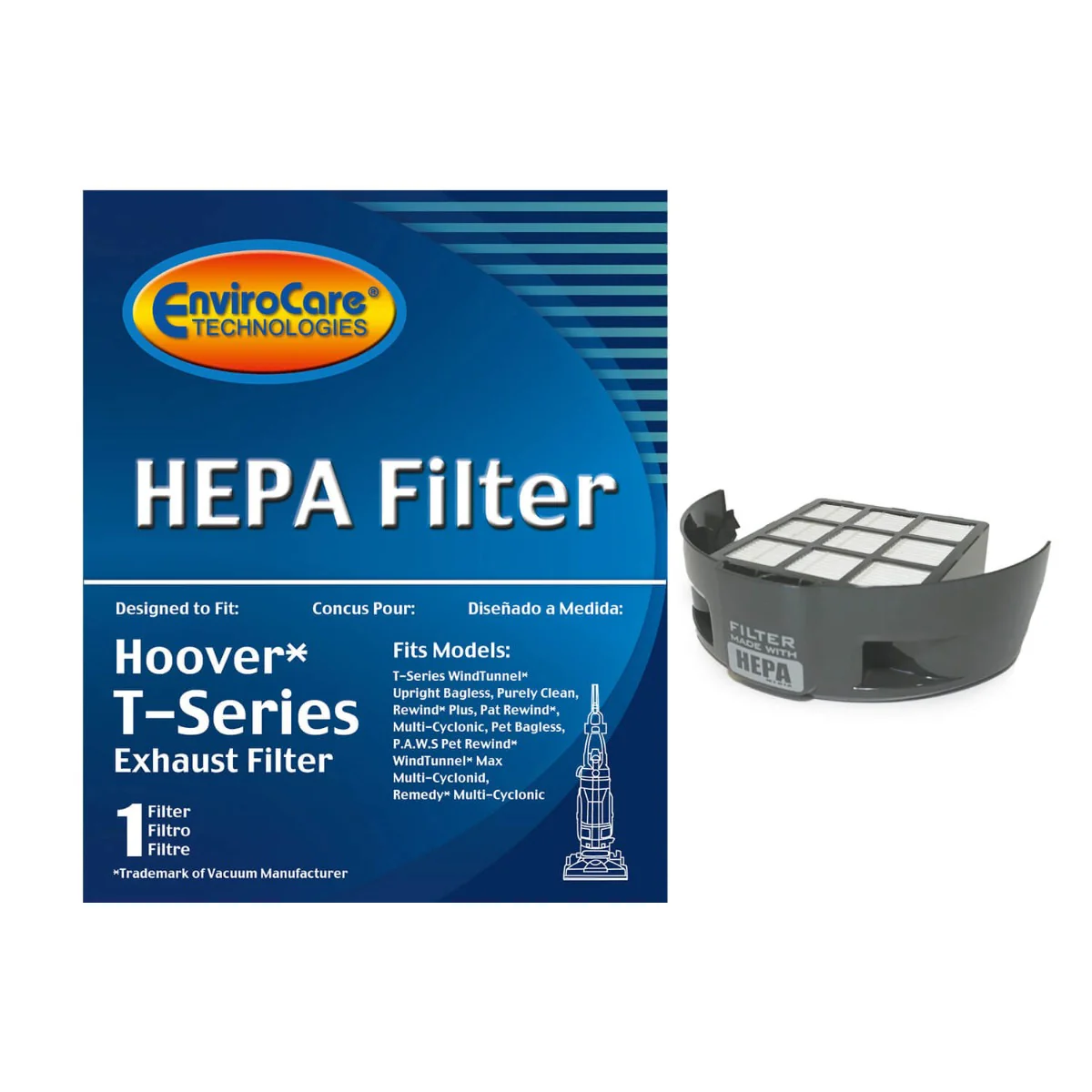 EnviroCare Hoover HEPA Exhaust Filter F290 - Image 2
