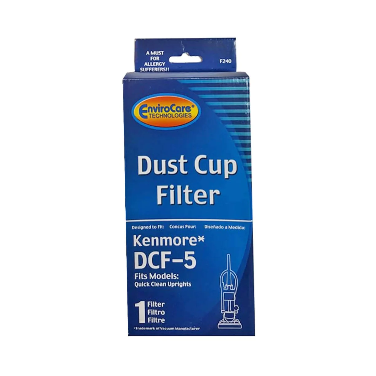 Envirocare Kenmore DCF-5 Dust Cup Filter (F240) - Image 2