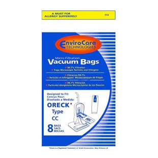 Oreck Type CC bags (8pk) by EnviroCare