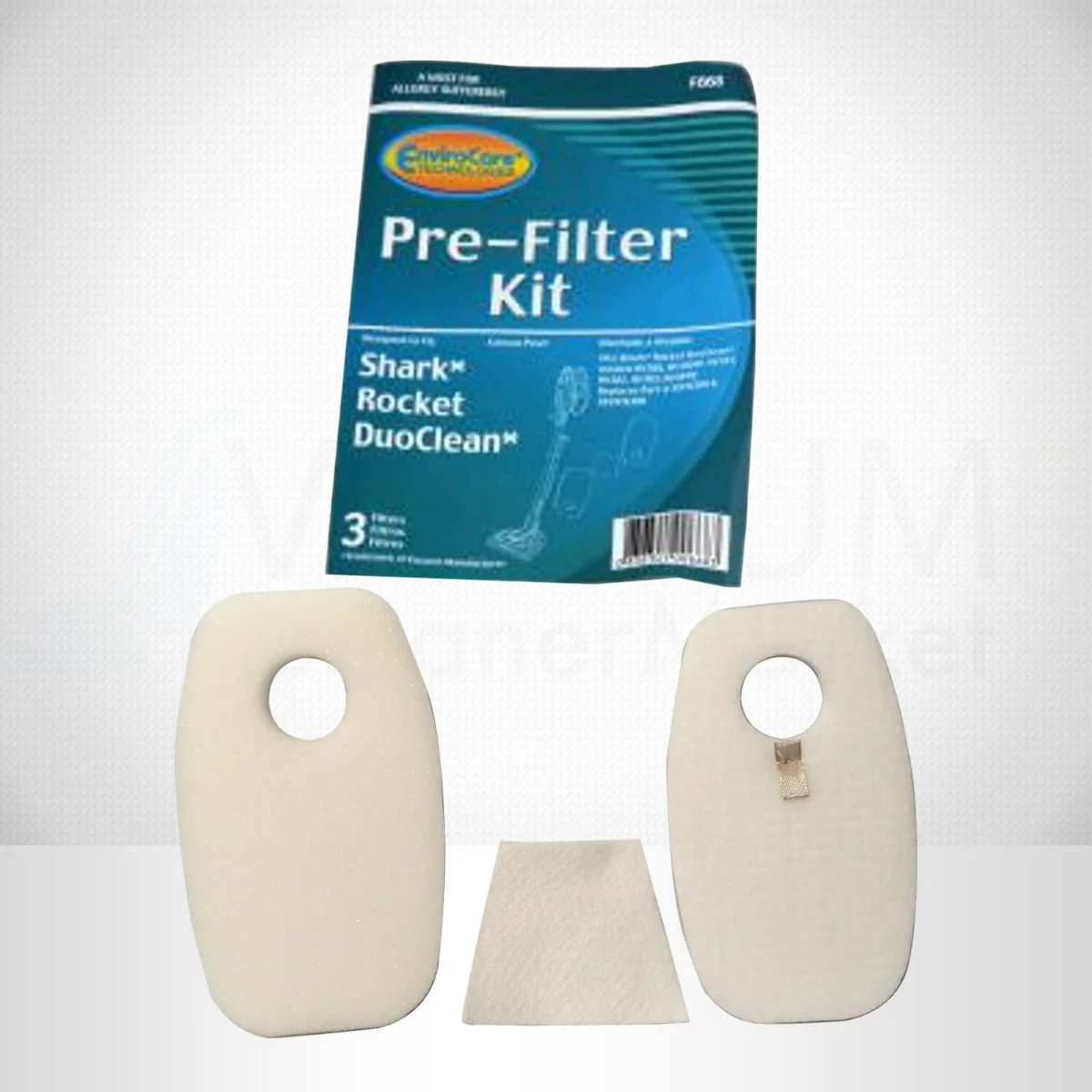 EnviroCare Pre-Filter Kit for Shark Rocket DuoClean Models (F668) - Image 3