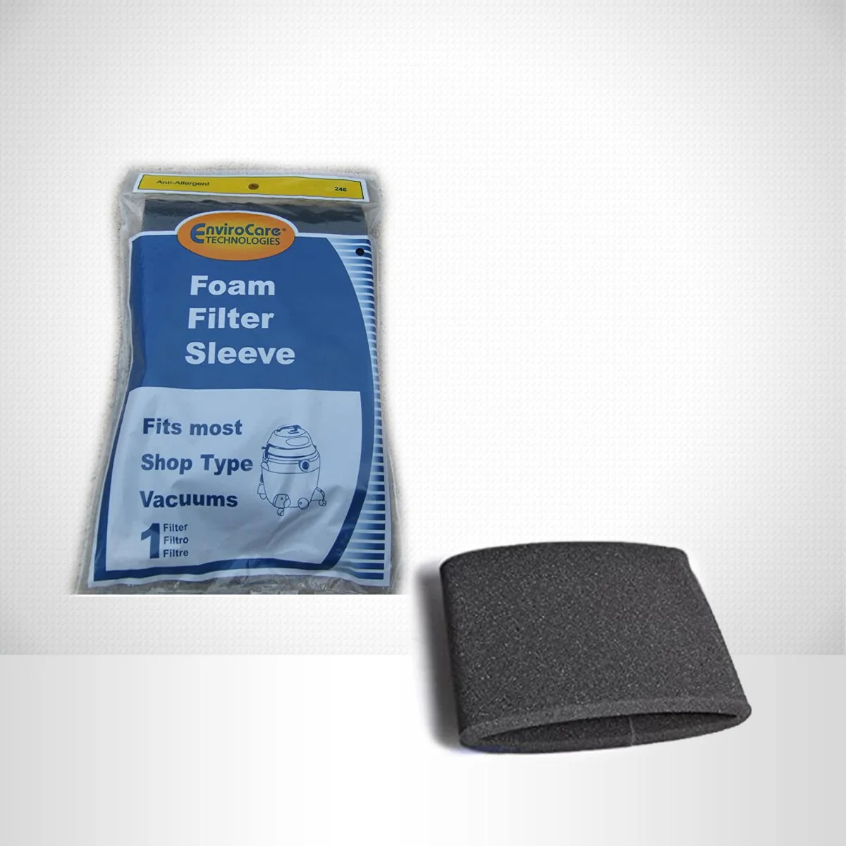 EnviroCare Shop Vac R Foam Filter #246 - Image 3