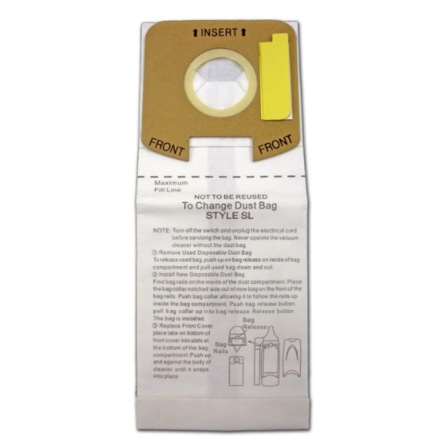 Eureka SL Bags (3 Pack) by EnviroCare - Image 2