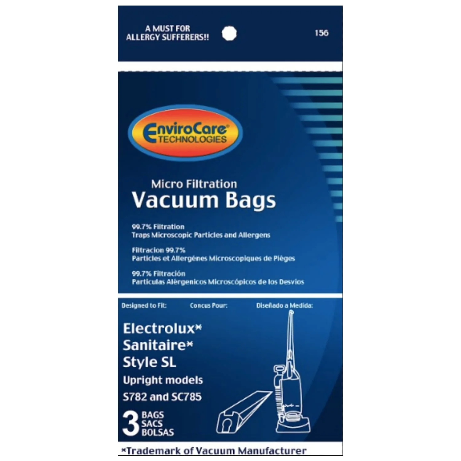 Eureka SL Bags (3 Pack) by EnviroCare - Image 3