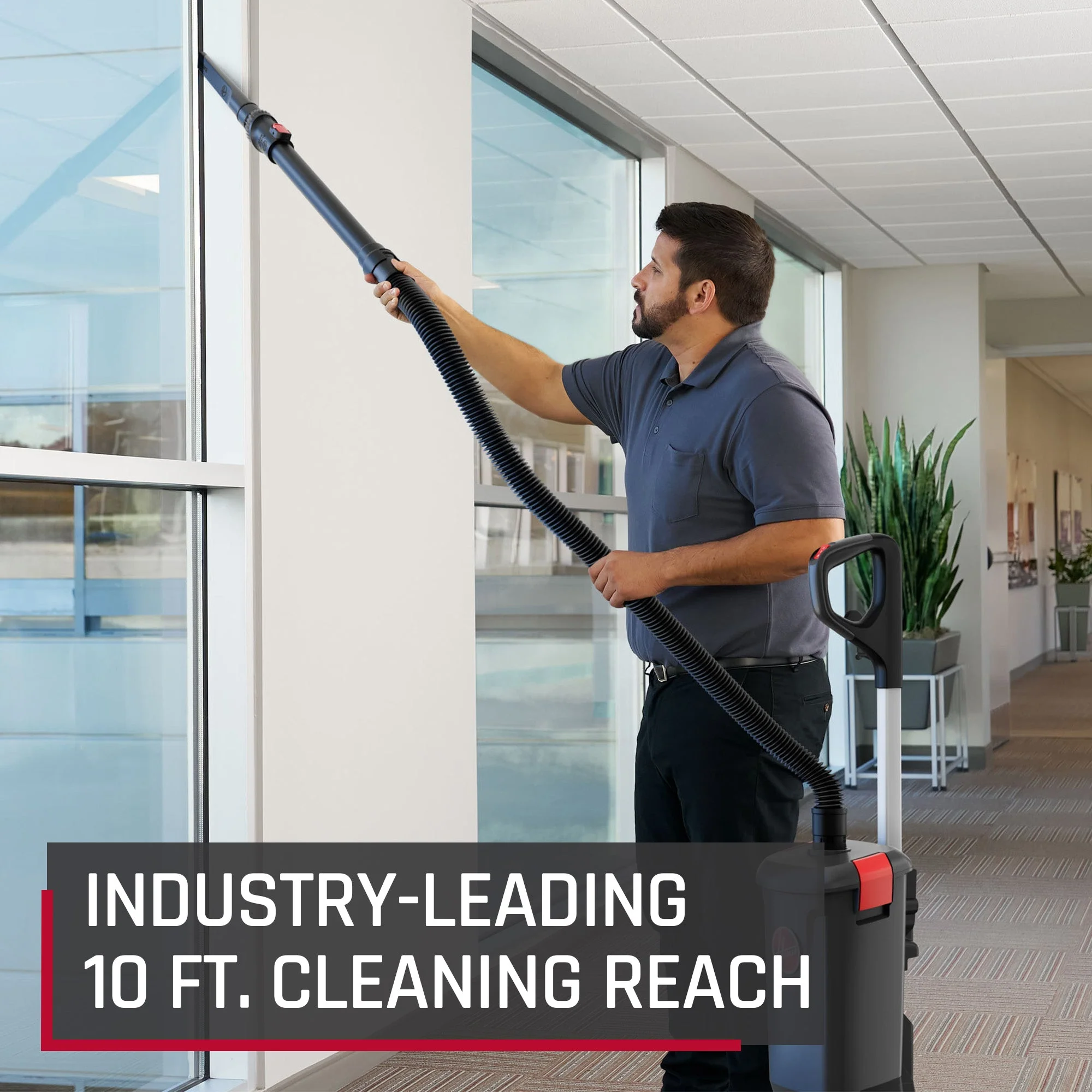 Hoover Commercial HVRPWR 12-Inch 40V Brushless Upright Vacuum CH91600V - Image 11