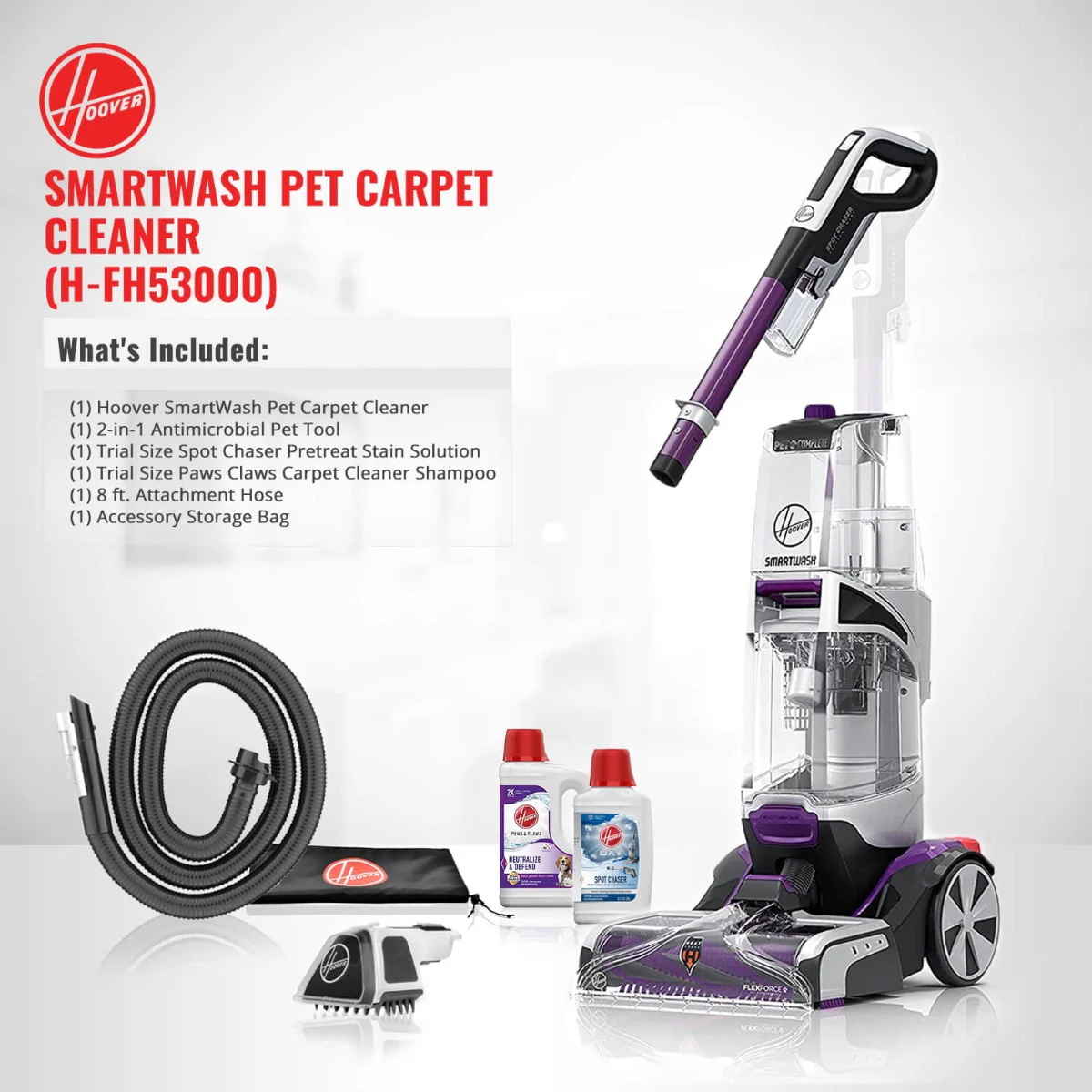 Hoover SmartWash Pet Carpet Cleaner - Image 3