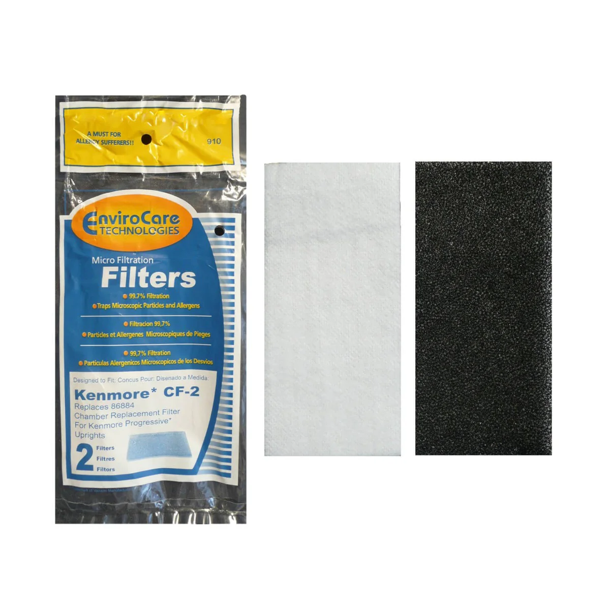 Kenmore CF-2 Filter by EnviroCare – 2 Pack