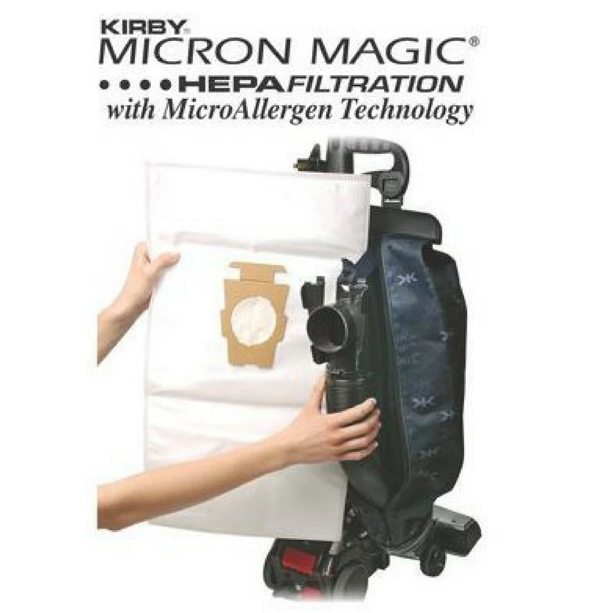 Kirby Universal Fit HEPA Plus Micron Magic Filtration Vacuum Bags - 2 pk - Image 7