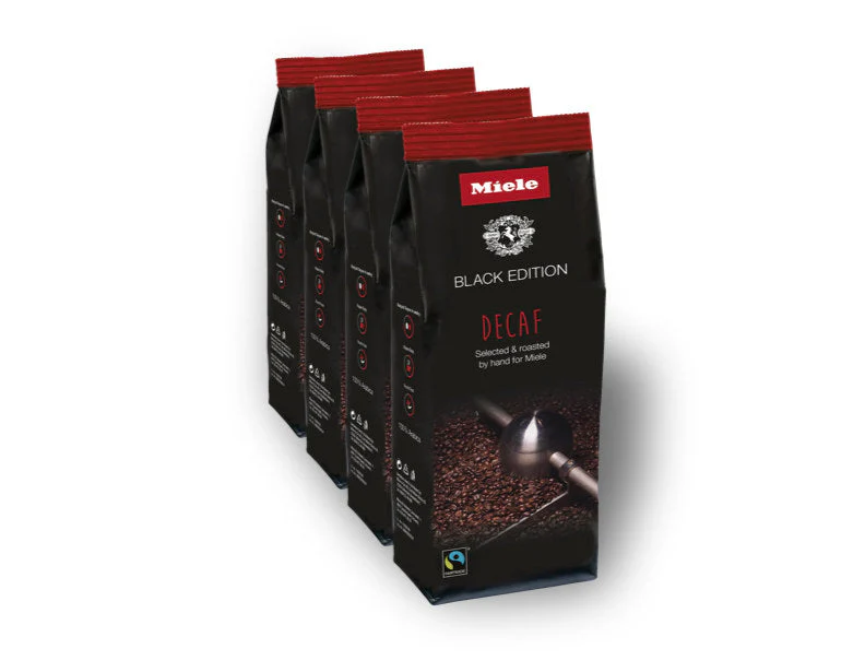 Miele Black Edition Decaf Coffee 4 Pack  Premium Black Edition Decaf Coffee 4 Pack for Your Home