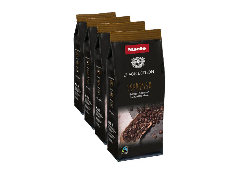 Miele Black Edition Espresso 4 Pack  Premium Black Edition Espresso 4 Pack for Your Home