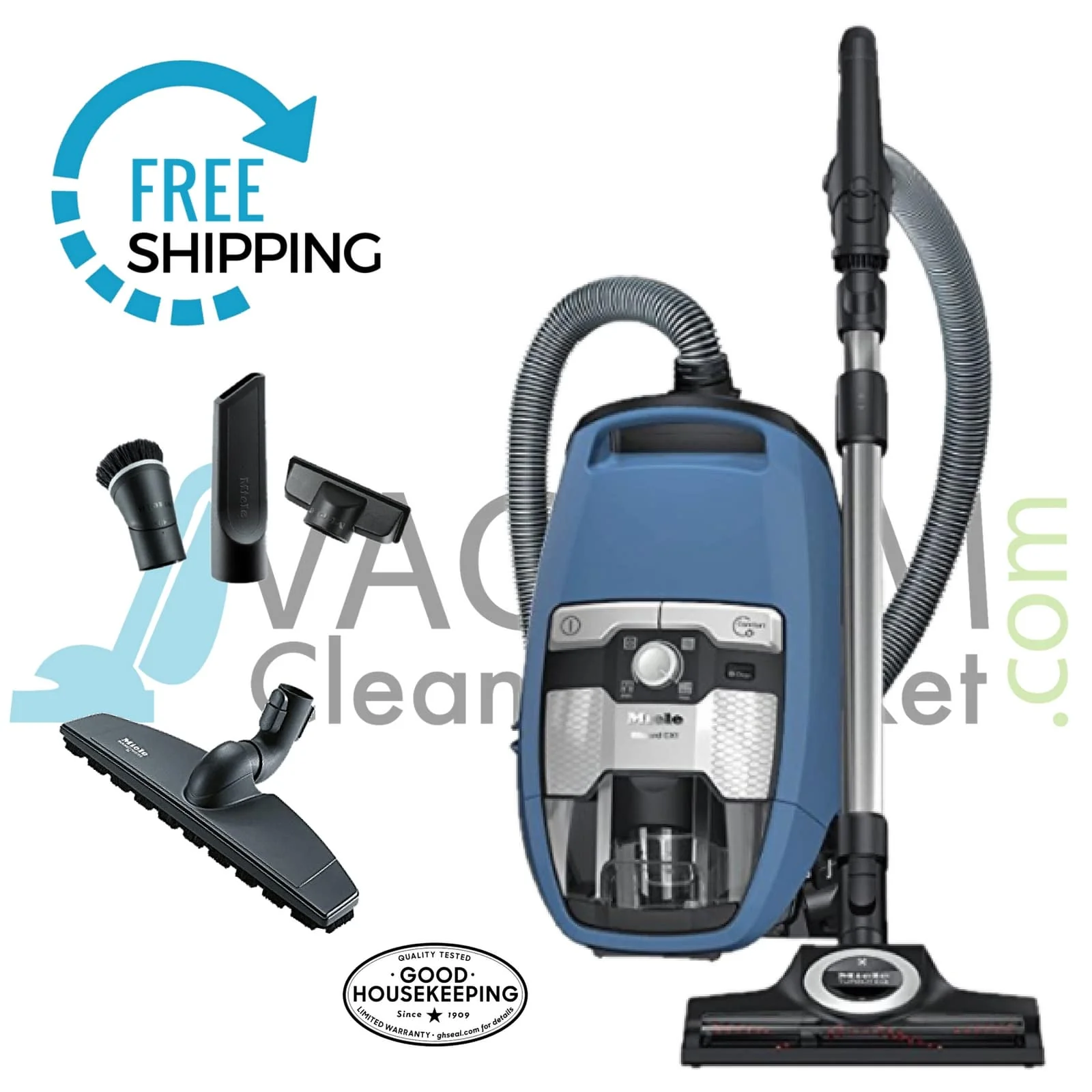 Miele Blizzard CX1 Turbo Team Bagless Canister Vacuum Cleaner - Image 4