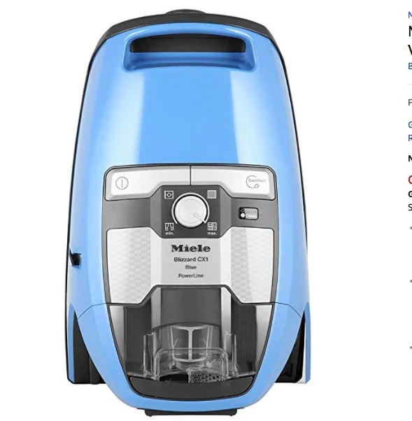 Miele Blizzard CX1 Turbo Team Bagless Canister Vacuum Cleaner - Image 9