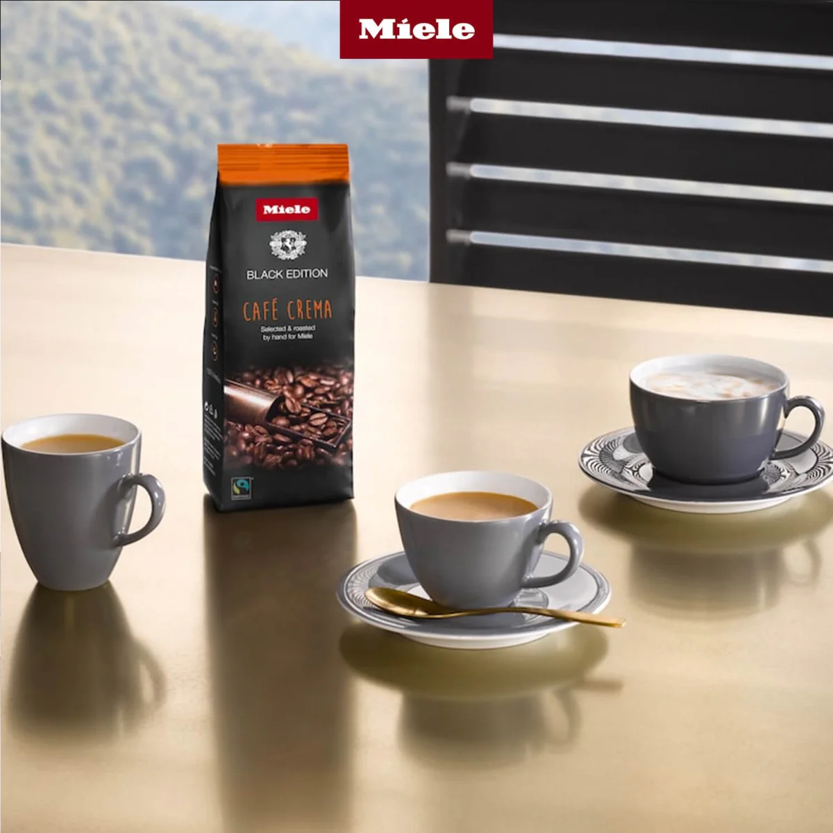 Miele Coffee Black Edition Café Crema  - 4 Pack - Image 3