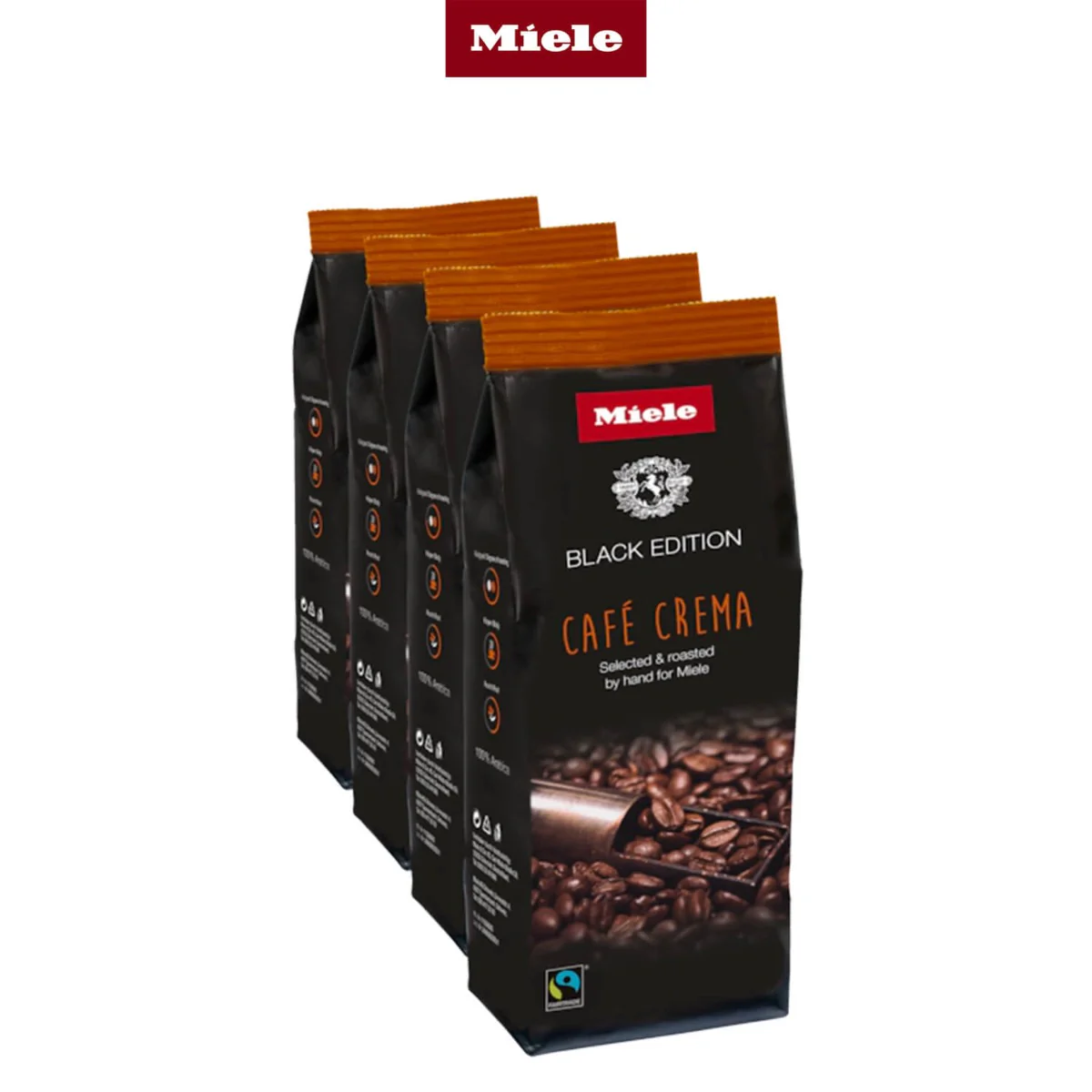 Miele Coffee Black Edition Café Crema  - 4 Pack - Image 5