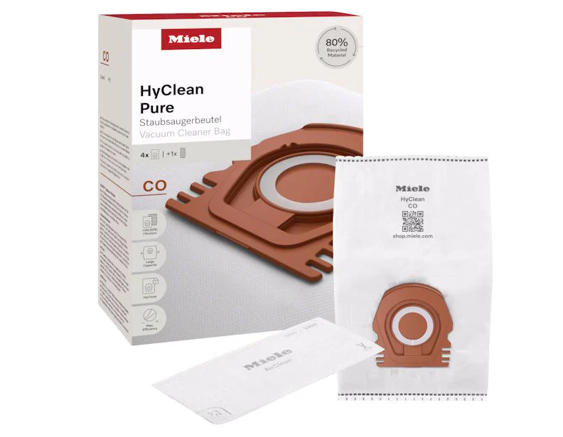 Miele HyClean Pure Dustbags Type CO - 4 Pack