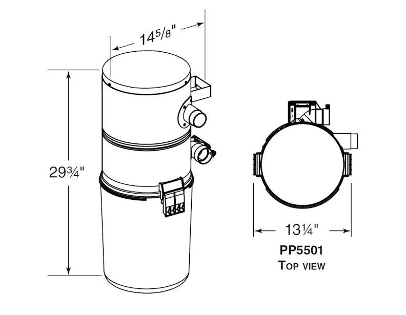 Nutone PP5501 CS600 Direct Connect Central Vacuum Combo Kit With Full Tool Bundle - Image 6