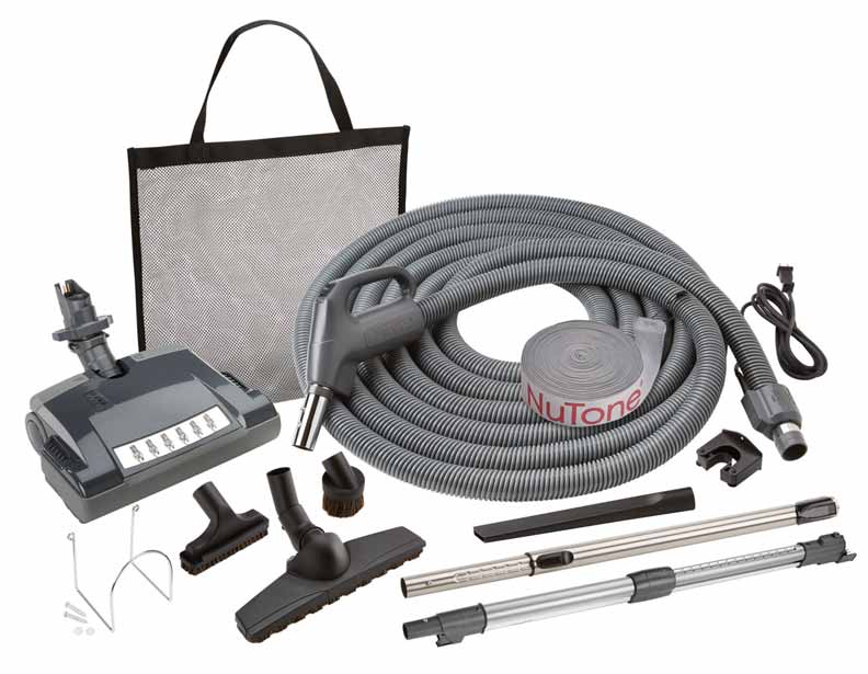Nutone PP5501 Deluxe Six Inlet Builders Kit Central Vacuum System With Hoses Tools And Fittings - Image 5