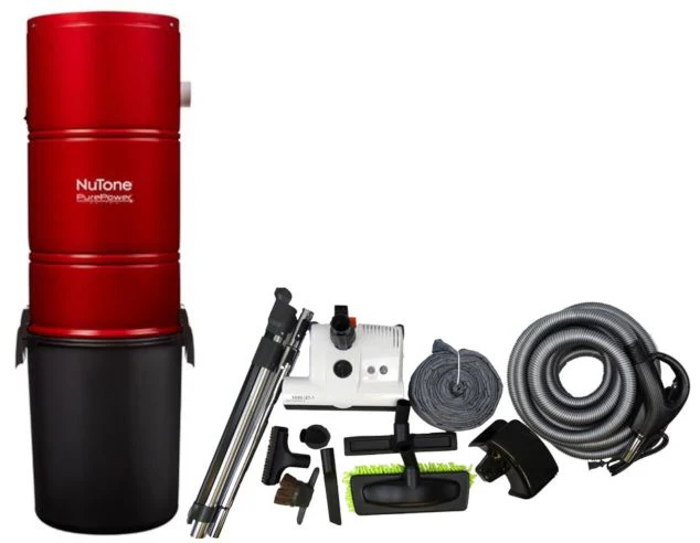 Nutone PP6501 Central Vacuum and ET-1 35 Foot Combo Kit