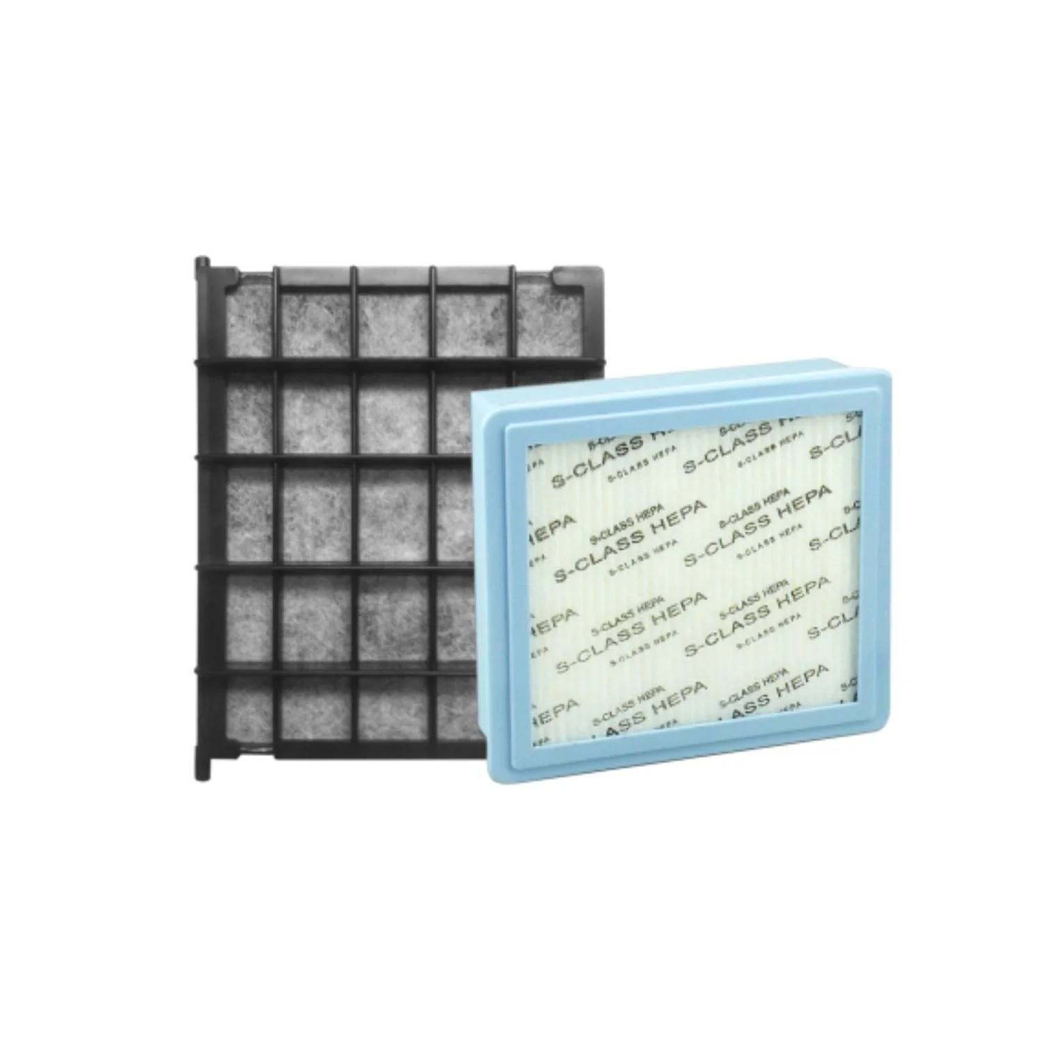 Riccar HEPA Media & Granulated Charcoal 1700 & 1800 Filter Set (RF17G) - Image 2