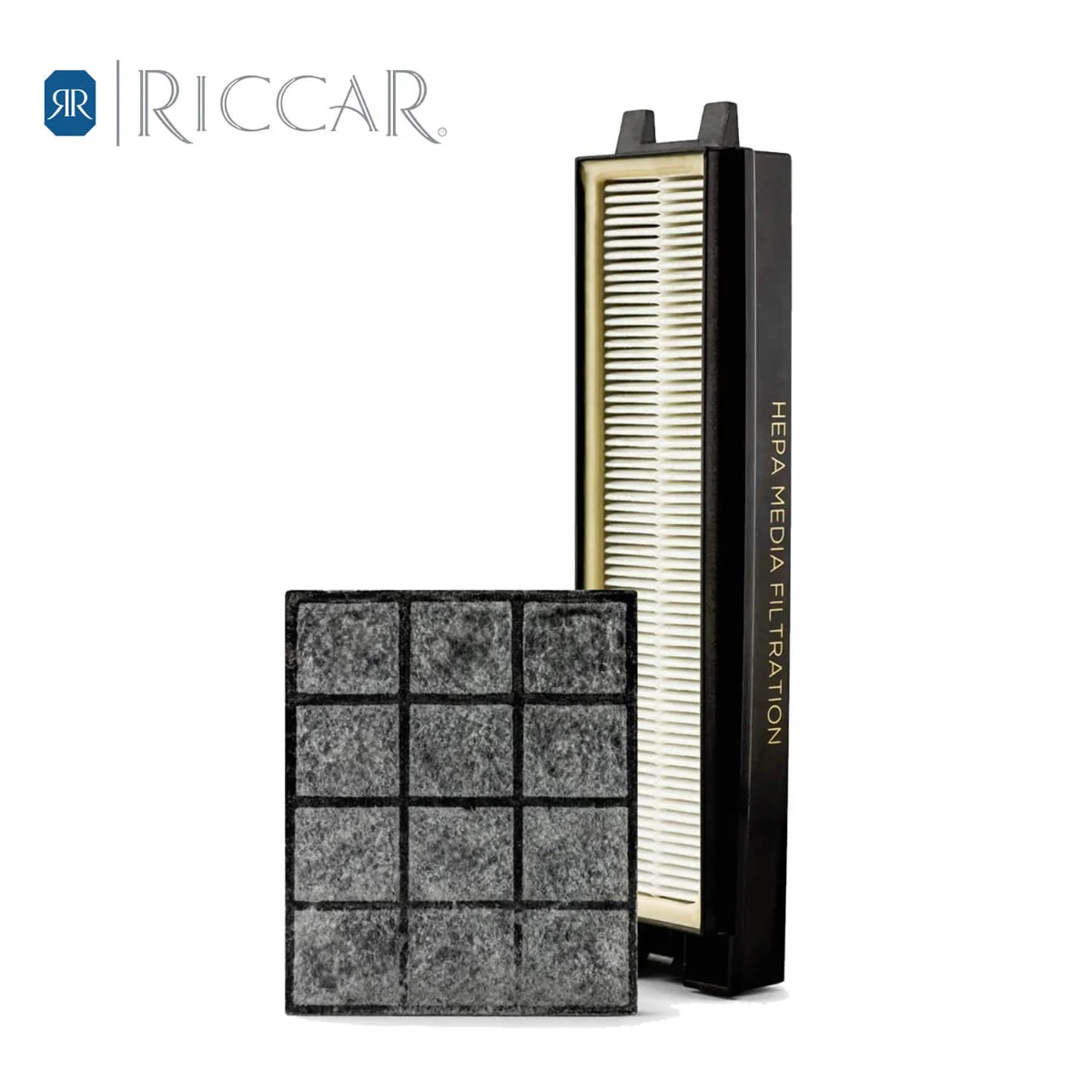 Riccar Clean Air Upright Premium HEPA and Granulated Charcoal Filter Set (R25P) - Image 2