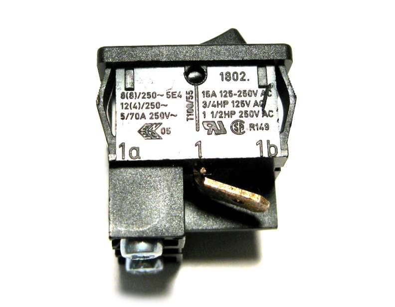 Sebo 05138 Rocker Switch, 2-pol.