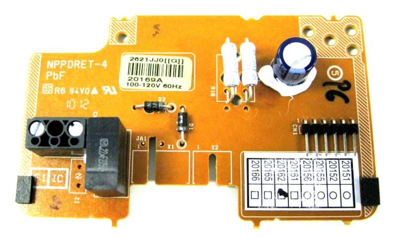 Sebo 20162ER Printed Circuit Board