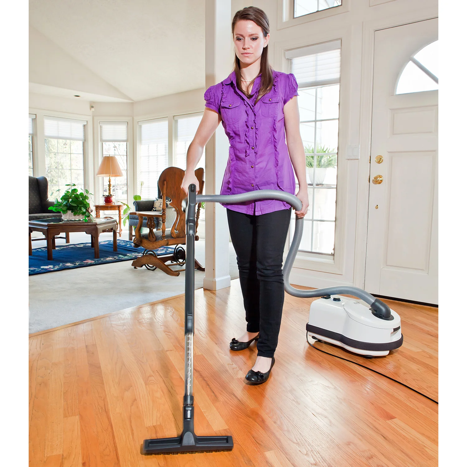 SEBO Airbelt D4 Premium Canister Vacuum Cleaner 90941AM (Arctic White) - Image 6