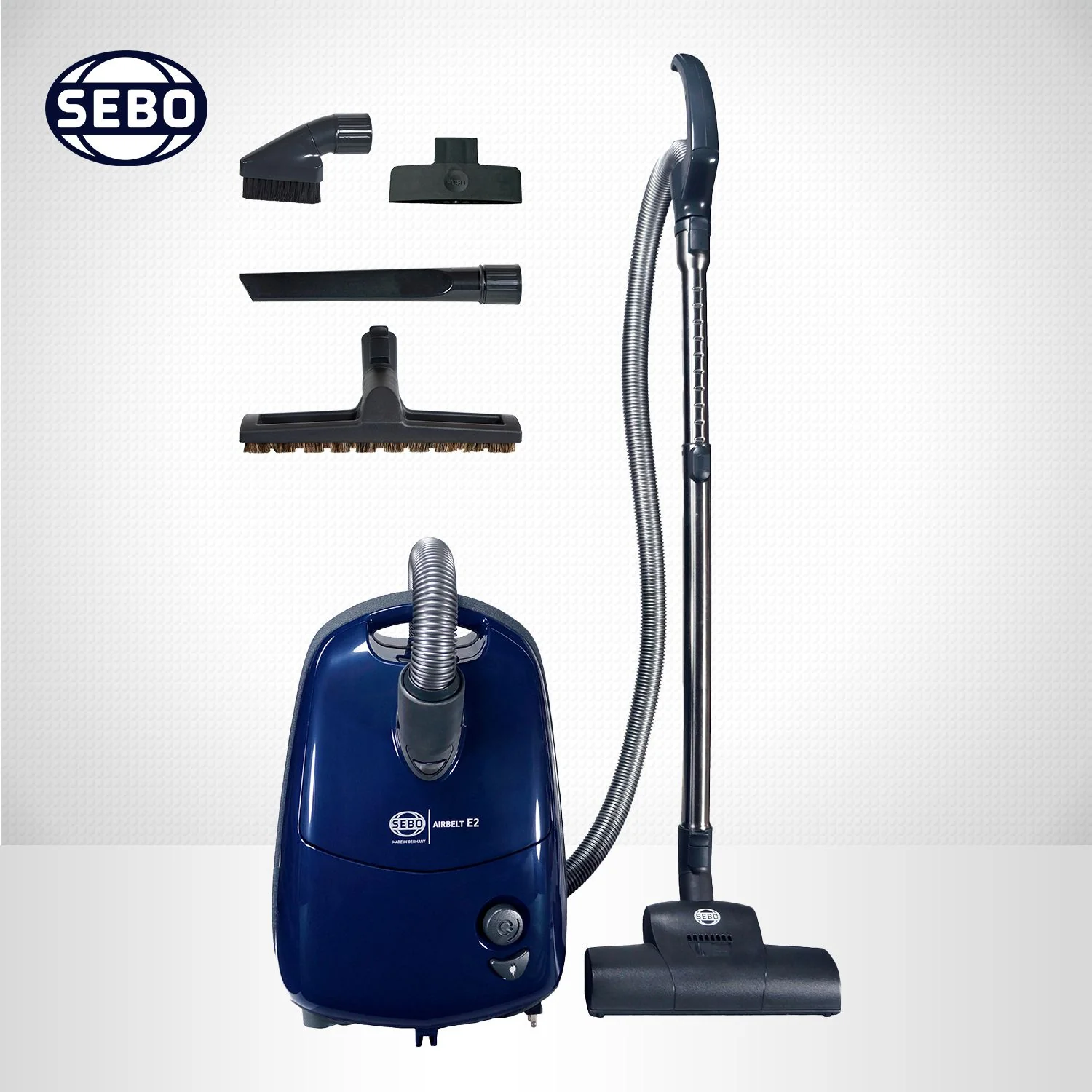 SEBO Airbelt E2 Turbo Canister Vacuum Cleaner 91620AM (Dark Blue) - Image 3