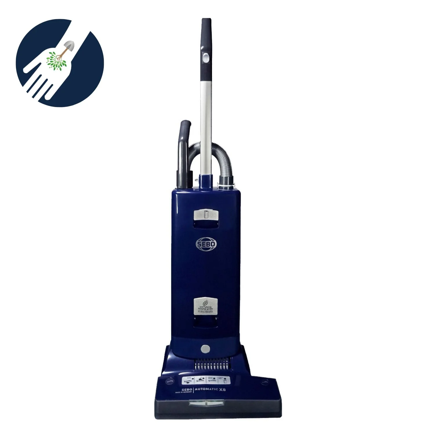 SEBO Automatic X8 Upright Vacuum Cleaner 91566AM (Blue) - Image 6