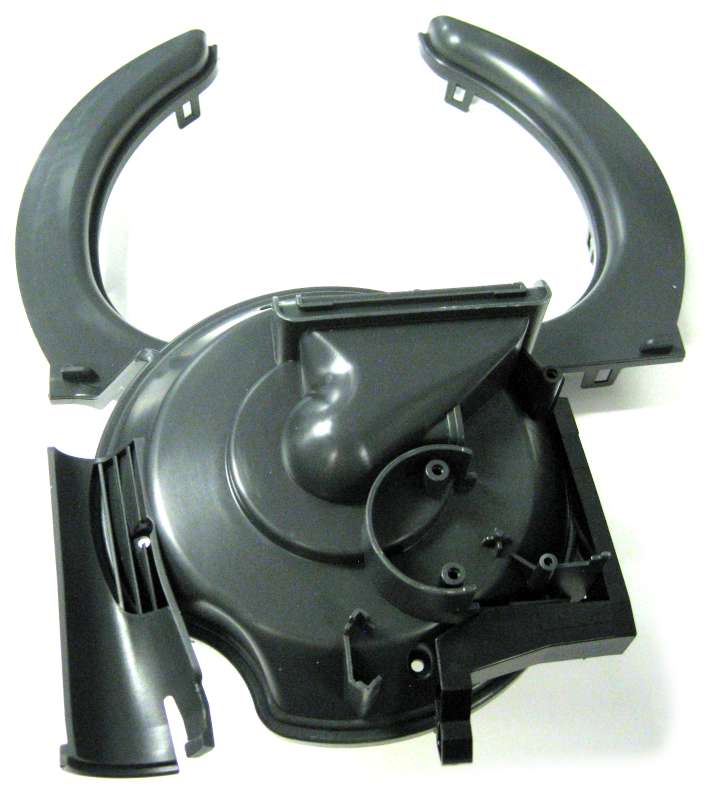 Sebo D4 Premium Motor Cover with seal and rewind lever