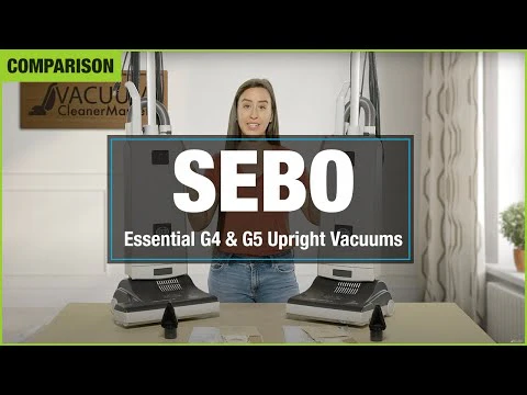 SEBO Essential G4 Upright Vacuum Cleaner 90406AM (Gray) - Image 20