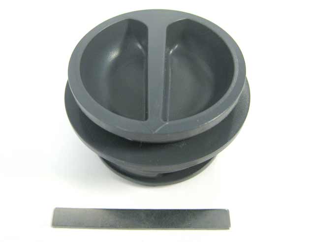 Sebo Pile Adjustment Button - dark gray