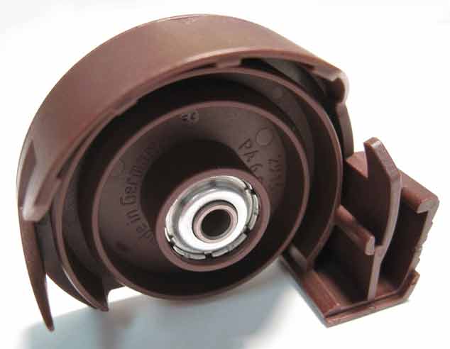 Sebo Right hand Bearing Block - burgundy