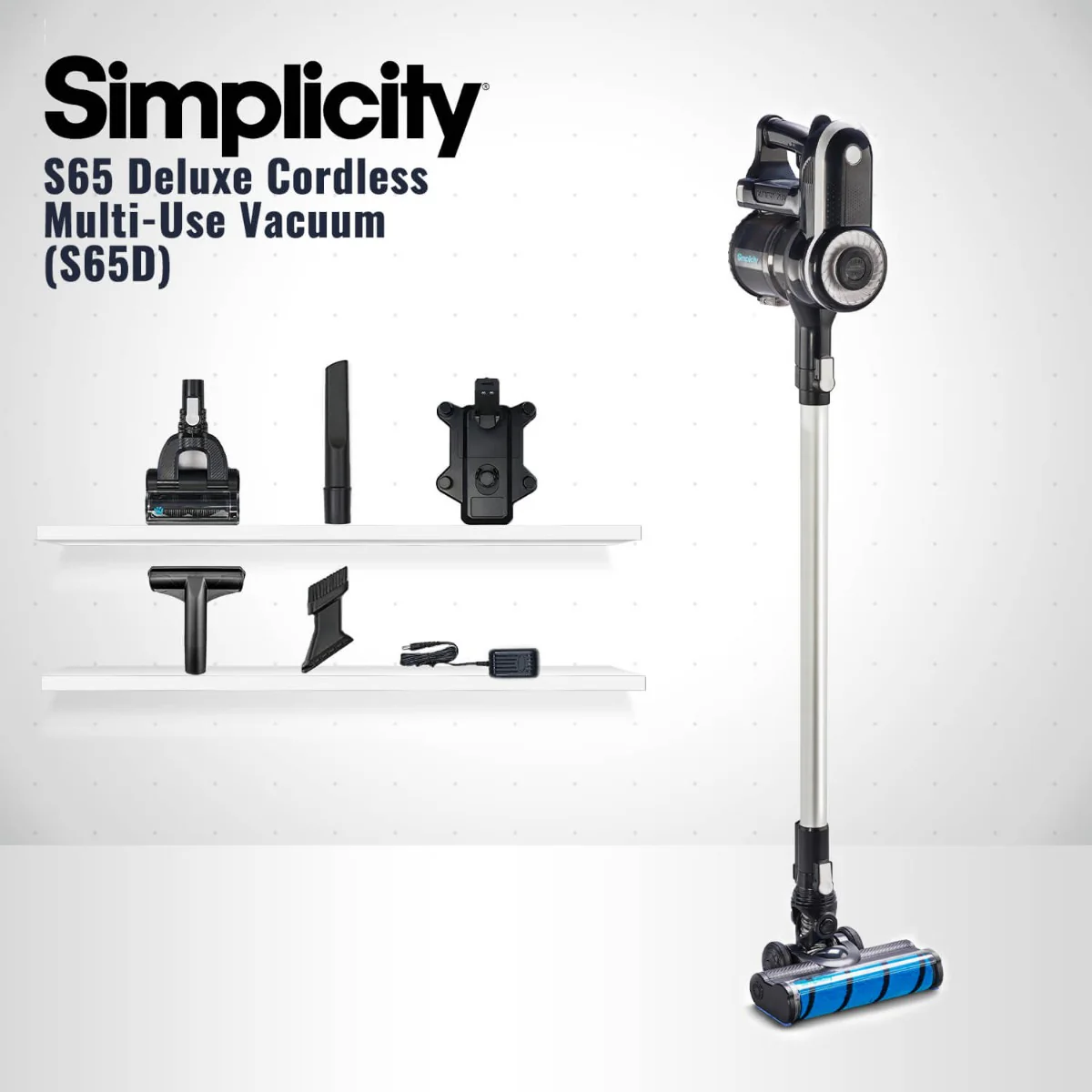Simplicity S65D Deluxe Cordless Multi-Use Stick Vacuum - Image 3