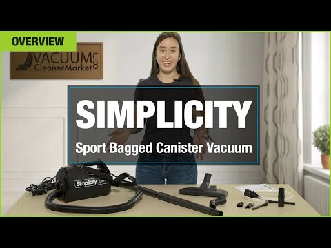 Simplicity Sport Bagged Canister Vacuum Cleaner - Image 8