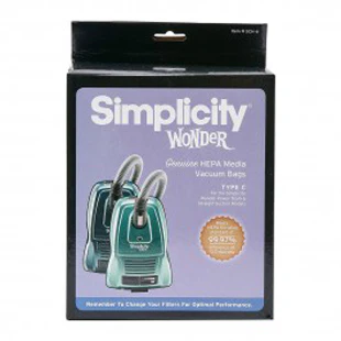 Simplicity Wonder Canister HEPA Vacuum Bags SCH-6