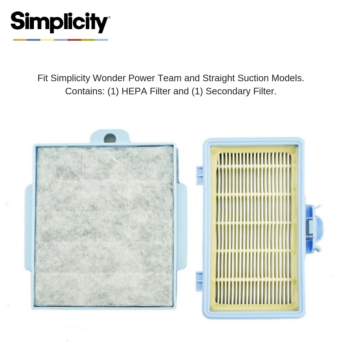 Simplicity Wonder SF-i9G HEPA Media and Granulated Charcoal Filter Set - Image 4